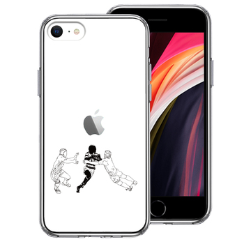 iPhoneSE case no. 3 generation no. 2 generation clear rugby back s breakthroug smartphone case side soft the back side hard hybrid -0