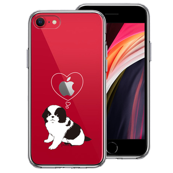 iPhoneSE ケース 第3世代 第2世代 クリア チン スマホケース 側面ソフト 背面ハード ハイブリッド-0