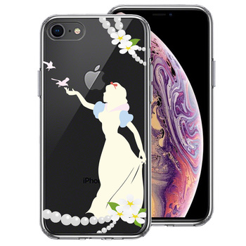 iPhone7 iPhone8 ケース クリア ファンタジーシリーズ 白雪姫 2 スマホケース 側(cè)面ソフト 背面ハード ハイブリッド-0