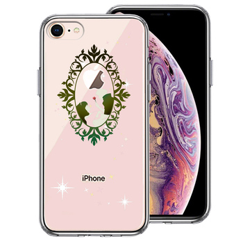 iPhone7 iPhone8 ケース クリア 眠れる森の美女 2 スマホケース 側面ソフト 背面ハード ハイブリッド-0