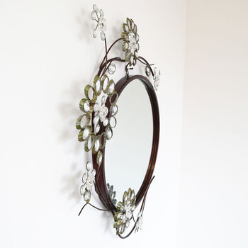  antique style mirror -5