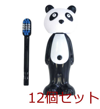  bow ns up toothbrush changeable brush attaching Panda  1 pcs + 1 pcs 12 piece set -0