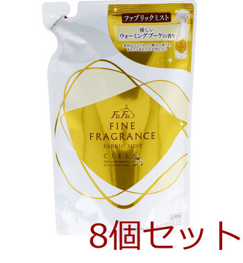 ファーファ ファインフレグランス ファブリックミスト シエル ウォーミングブーケの香り 詰替用 270mL 8個セット-0
