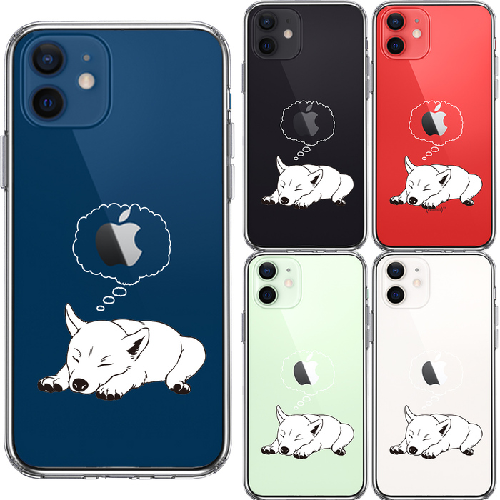 iPhone12 ケース クリア 柴犬 スマホケース 側面ソフト 背面ハード ハイブリッド-1