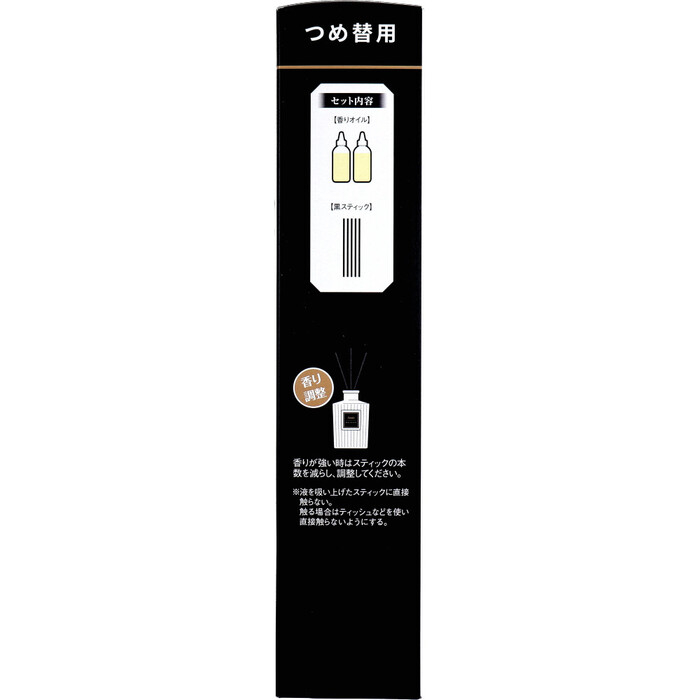 サワデー香るスティック グランパルファム 詰替用 パルファムノアール 140mL 5個セット-2