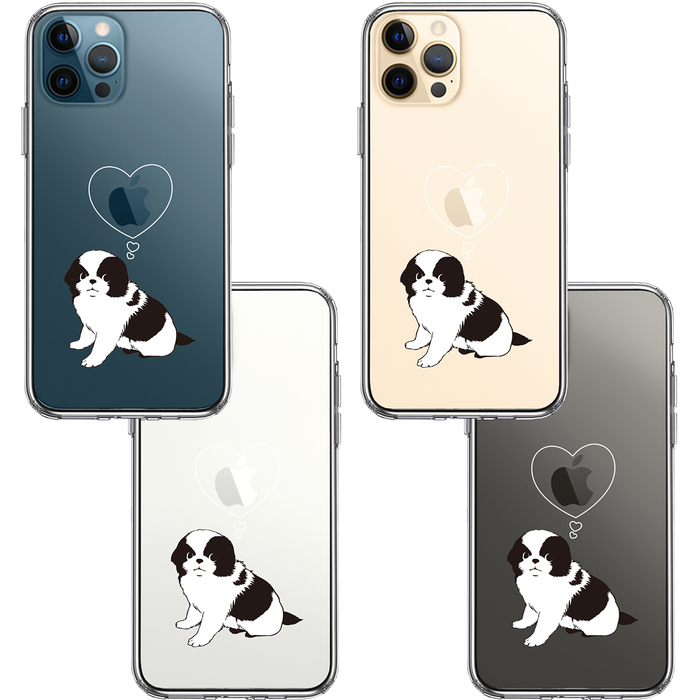 iPhone12Pro ケース クリア チン スマホケース 側面ソフト 背面ハード ハイブリッド-1