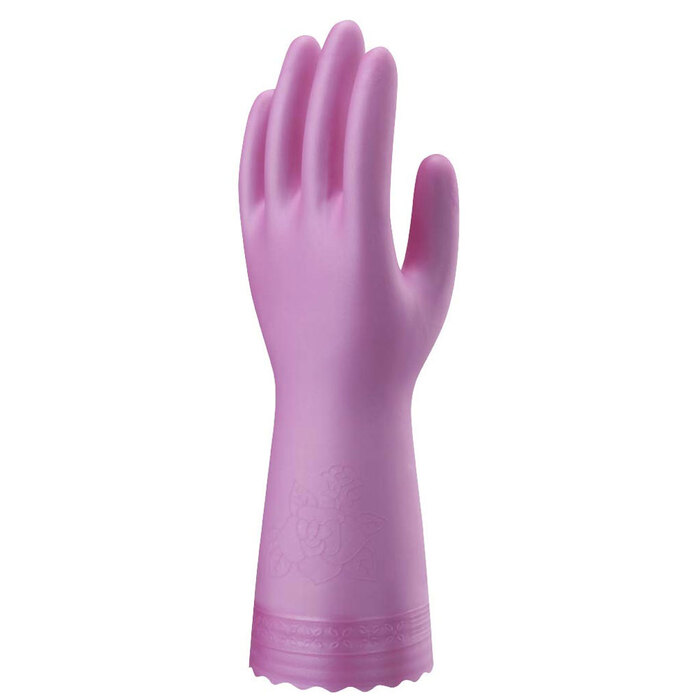 ショーワ ナイスハンド するっとタッチ ルビーピンク Mサイズ 18個セット-1