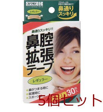 鼻腔拡張テープ レギュラー ３０枚入