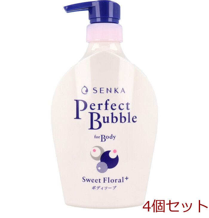 専科 パーフェクトバブル フォーボディー スウィートフローラル ５００ｍＬ 4個セット-0