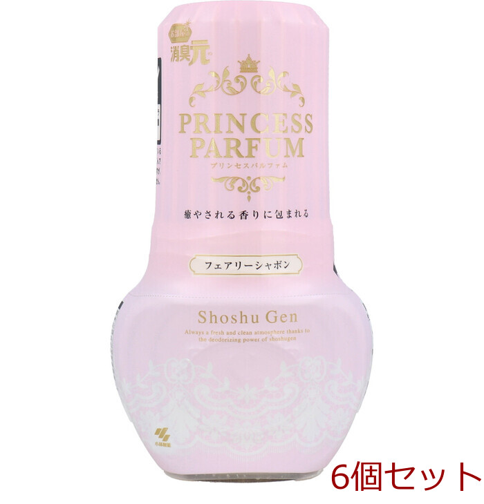 お部屋の消臭元 プリンセスパルファム フェアリーシャボン 400mL 6個セット-0
