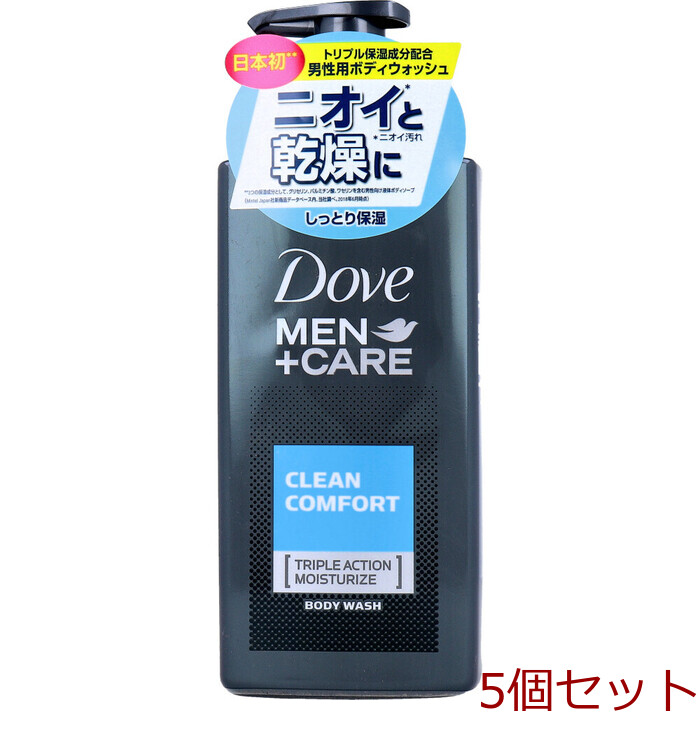ダヴメン+ケア ボディウォッシュ クリーンコンフォート ポンプ 400g 5セット-0
