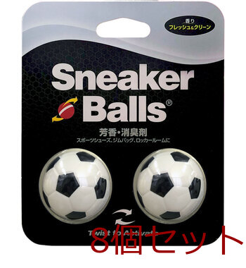  sneakers ball soccer aroma deodorant fresh & clean 8 piece set -0