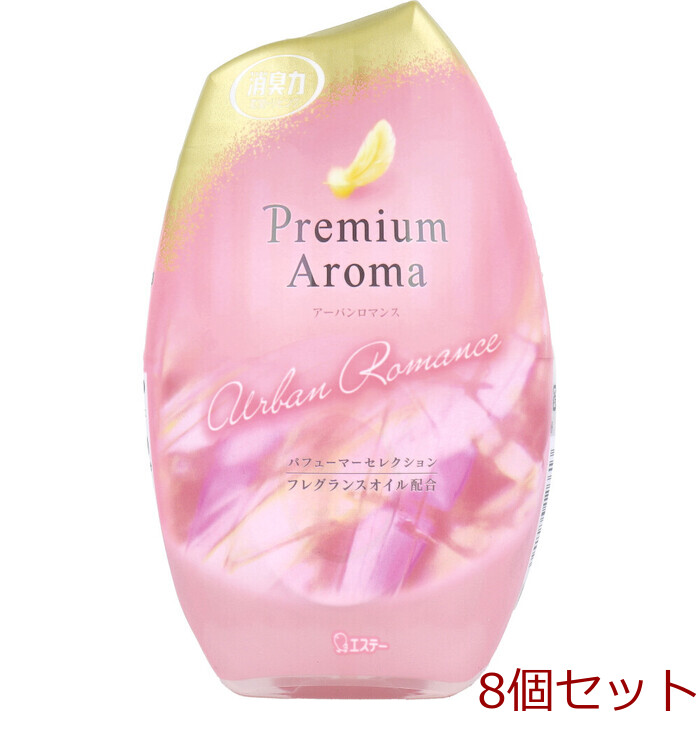 お部屋の消臭力 プレミアムアロマ アーバンロマンス ４００ｍＬ 8個セット-0