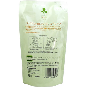 パックス お肌しあわせ ハンドソープ 詰替用 ３００ｍＬ 12個セット-1