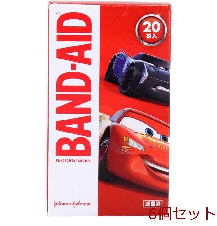  band aid The Cars 20 sheets 6 piece set -0