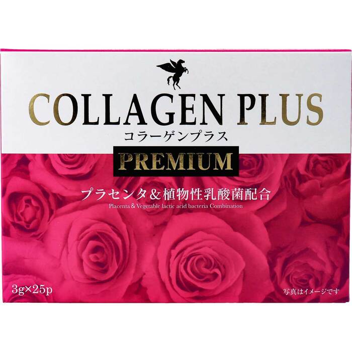 コラーゲンプラス PREMIUM ３ｇ×２５包 8個セット-1