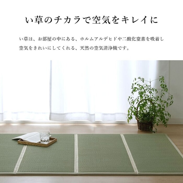 い草 約100×200cm ユニット 畳 軽量 抗菌防臭 消臭 防音 断熱性 お手入れ 簡単 畳マットレス-2