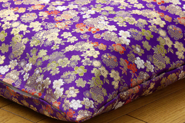 金襴御前 仏前 座布団カバー 春祐 しゅんゆう カバー 約57×62cm 銘仙判55×59cm用-3