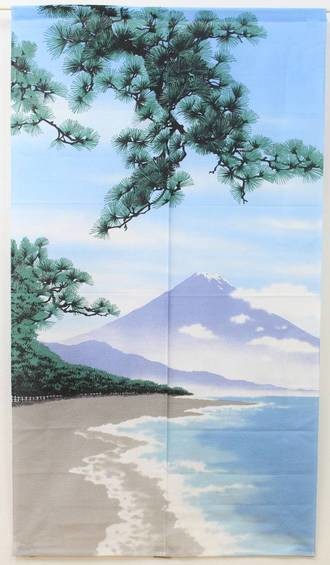 富士山のれん 夏富士-0