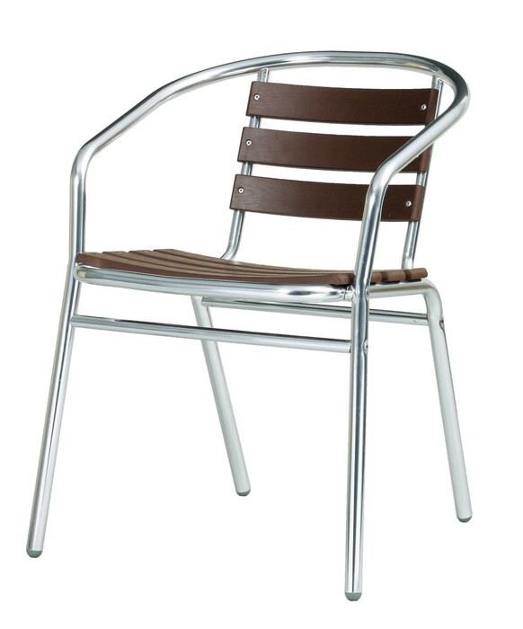  outdoors for aluminium arm chair garden exterior chair AL-P53AC-3