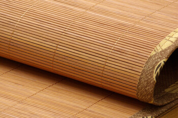 冷感ひんやり丈夫でひんやり 竹シーツ ブラウン約140×200cm 四方ゴムバンド付き ひんやり竹 敷パッド-5