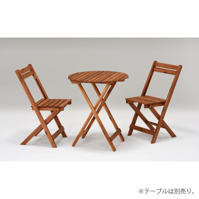  Akashi a garden chair VGC 7352 ×2 piece set -3