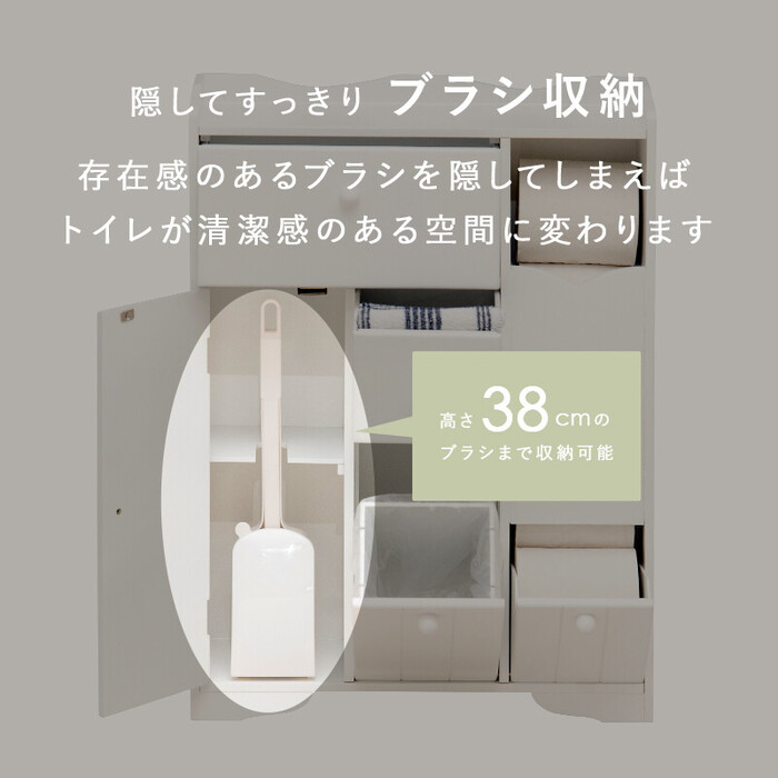MTR-6550WH トイレラック-4