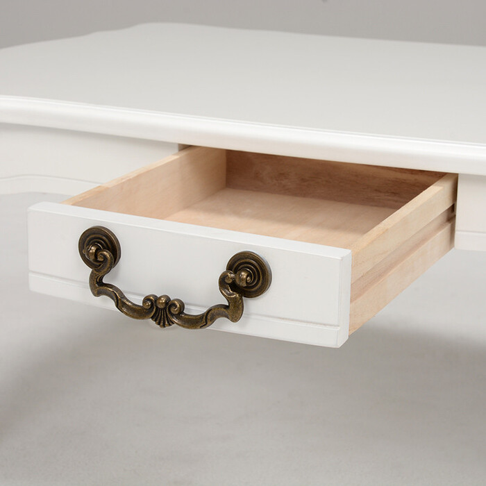 折れ脚テーブル　FEMININE WOOD FURNITURE MT 6030WH-5