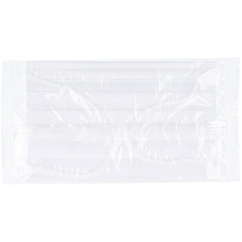  mask three layer structure pleat mask . origin space dome type individual packing for adult 30 sheets insertion 5 set -5