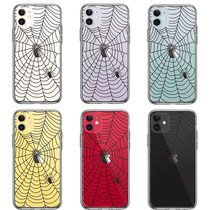 iPhone11 case crear cover Spider ..kmo smartphone case side soft the back side hard hybrid -1