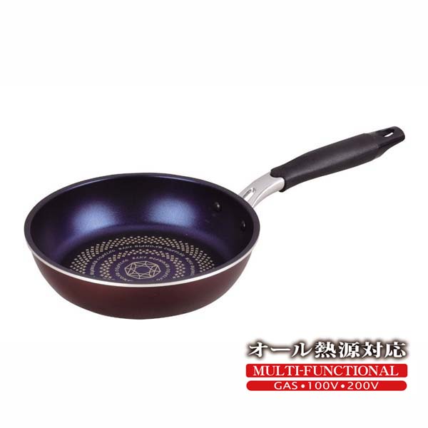 ライズブルーダイヤモンドコートＩＨ対応フライパン２０ｃｍ-0