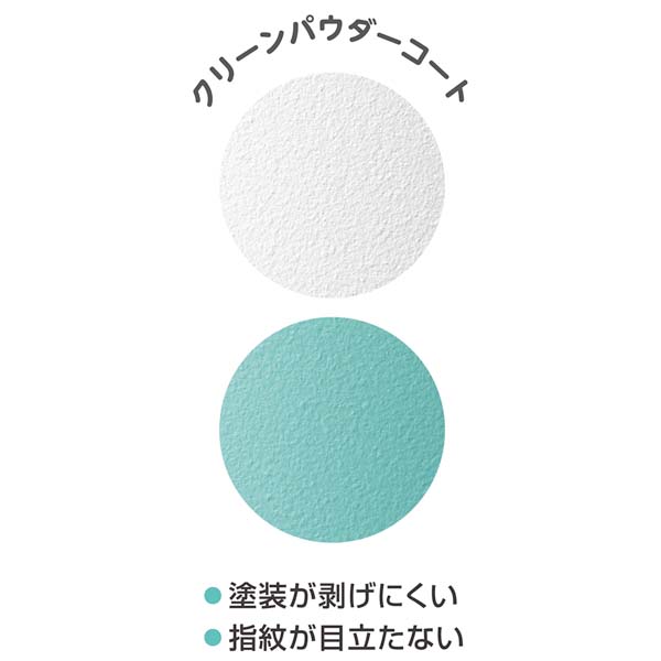 TSクリーンパウダー真空二重タンブラー450mlミント 2個セット-5