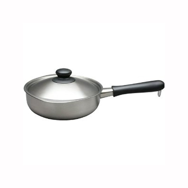  Yanagi Sori stainless steel single-handled pot 22cm delustering -0