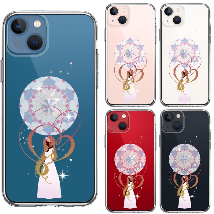 iPhone13 ケース クリアラプンツェル 2 スマホケース 側面ソフト 背面ハード ハイブリッド-1