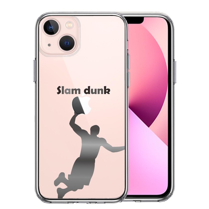 iPhone13 ケース クリアバスケットボール スラムダン