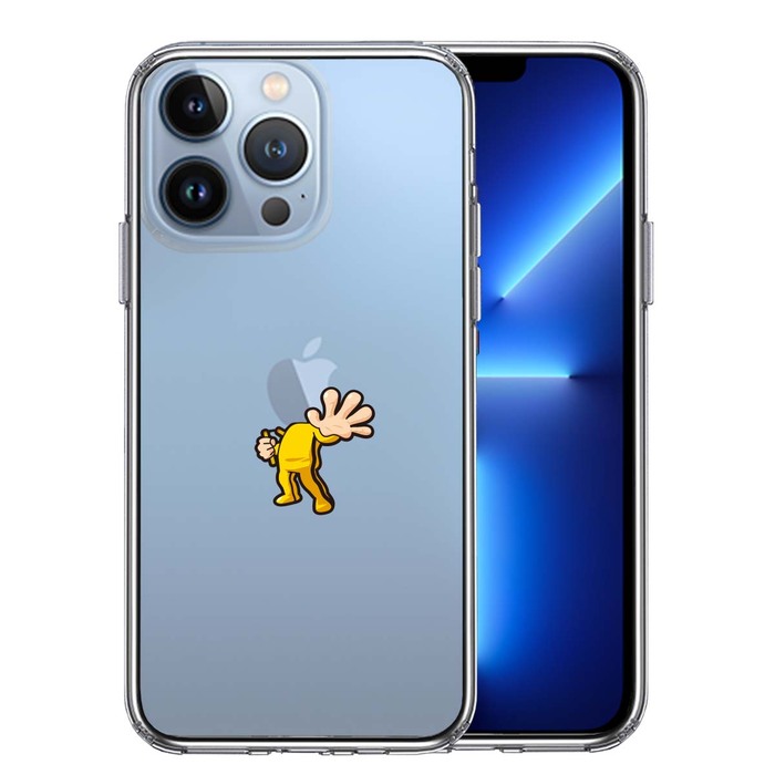 iPhone13Pro ケース クリア映画パロディ 天才 格闘家 スマホケース 側面ソフト 背面ハード ハイブリッド-0
