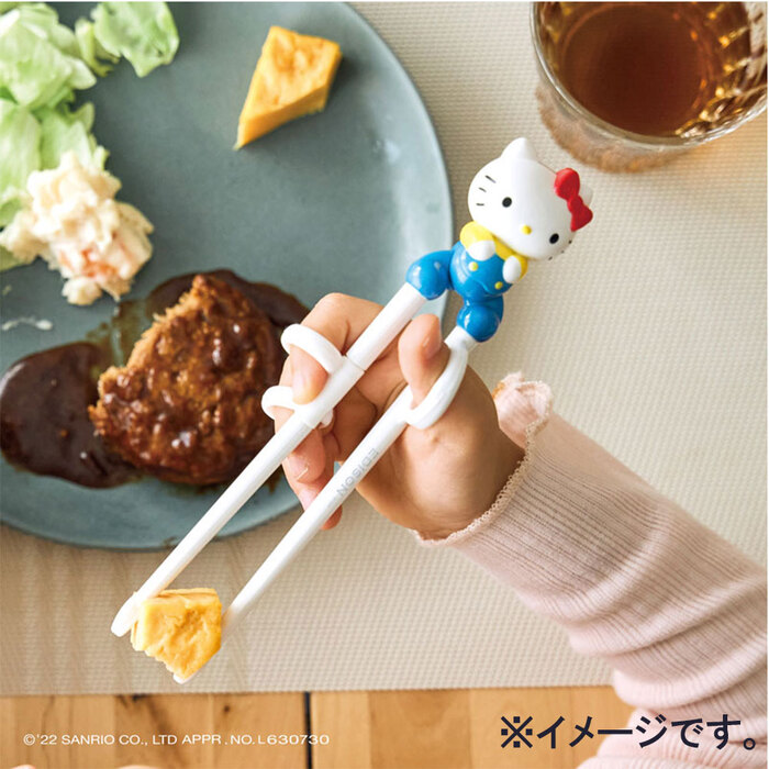 エジソンのお箸1 ハローキティ ケース付 右手用 3個セット-5