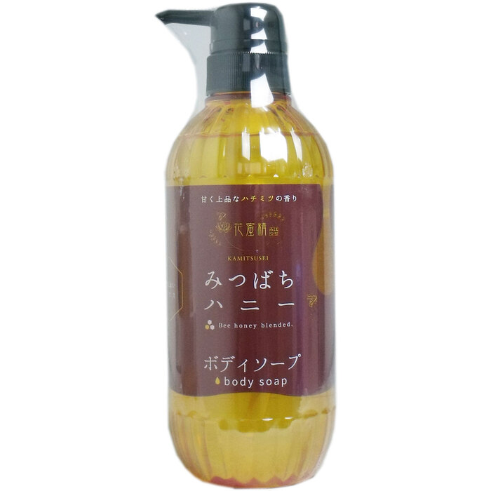 花蜜精 みつばちハニー ボディソープ ５００ｍＬ 2個セット-0