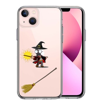 iPhone13 ケース クリア映画パロディ 魔術師 スマホケース 側面ソフト 背面ハード ハイブリッド-0