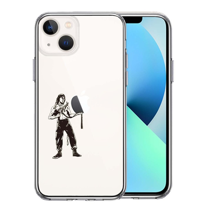 iPhone13 ケース クリアランボー者 スマホケース 側面ソフト 背面ハード ハイブリッド-0