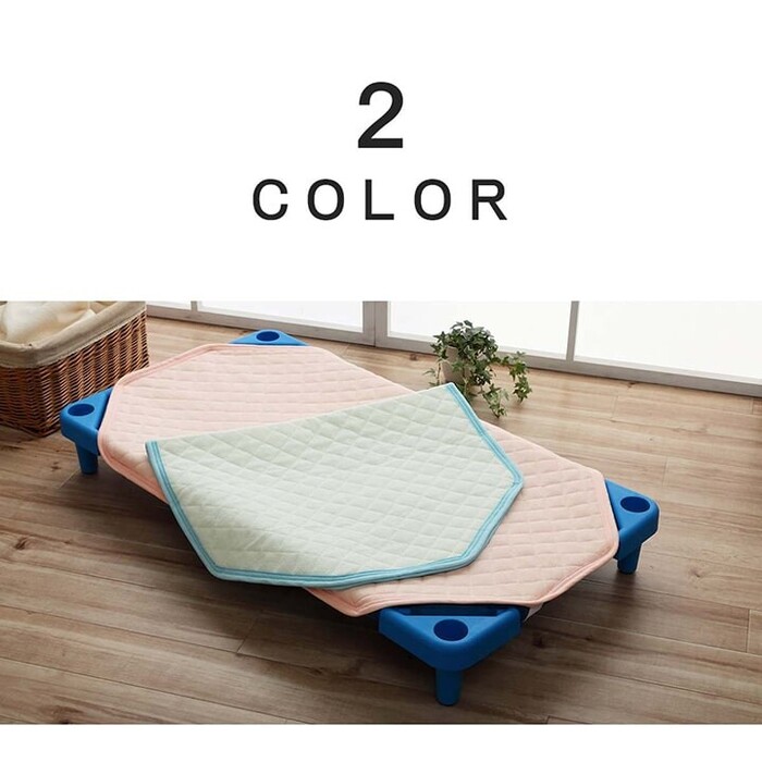 寝具 敷きパッド お昼寝 コット専用 キッズ ジュニア 綿100％ キッズ コット敷パッド 2個セット-7
