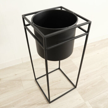  square iron stand planter pot cover 2022 new work -2