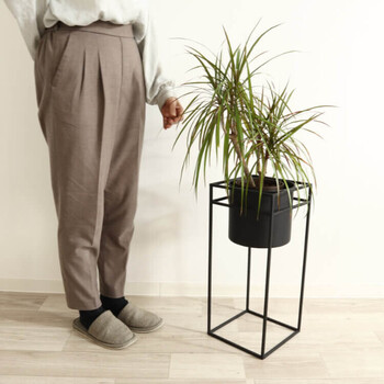  square iron stand planter pot cover 2022 new work -5