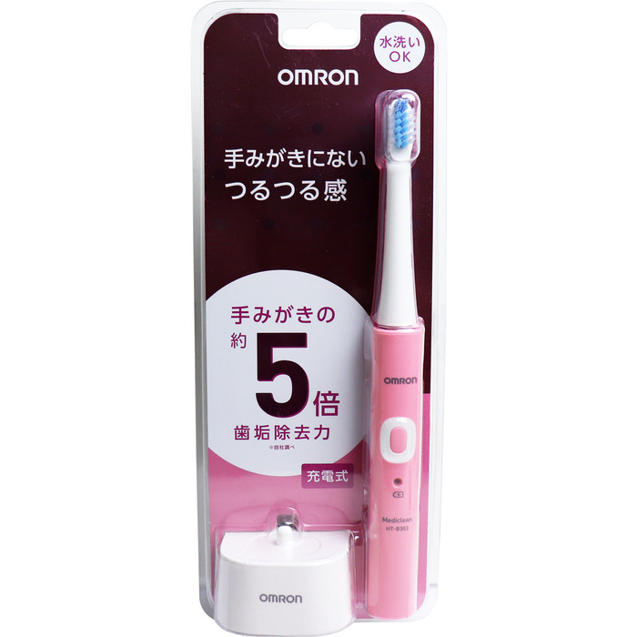  Omron sonic type electric toothbrush HT B303 PK pink -0