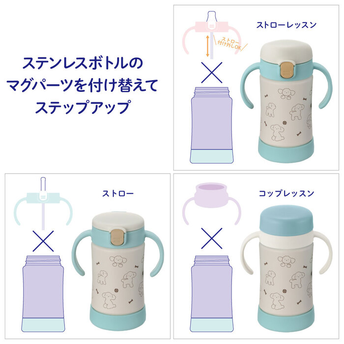  Ricci .ru Try step up mug set premium SD light gray -3