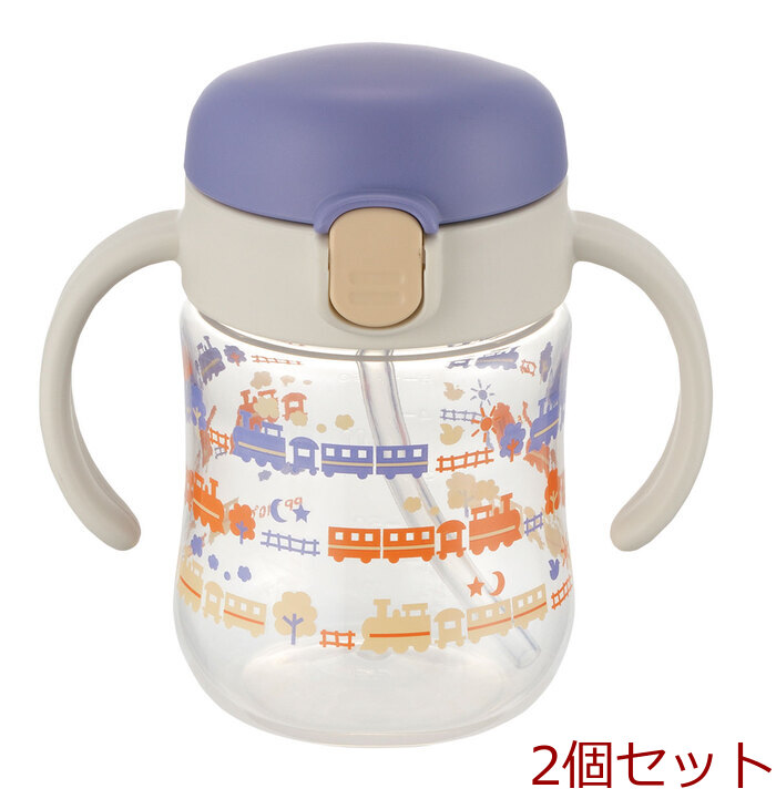  Ricci .ru Try straw lesson mug SD blue 2 piece set -0