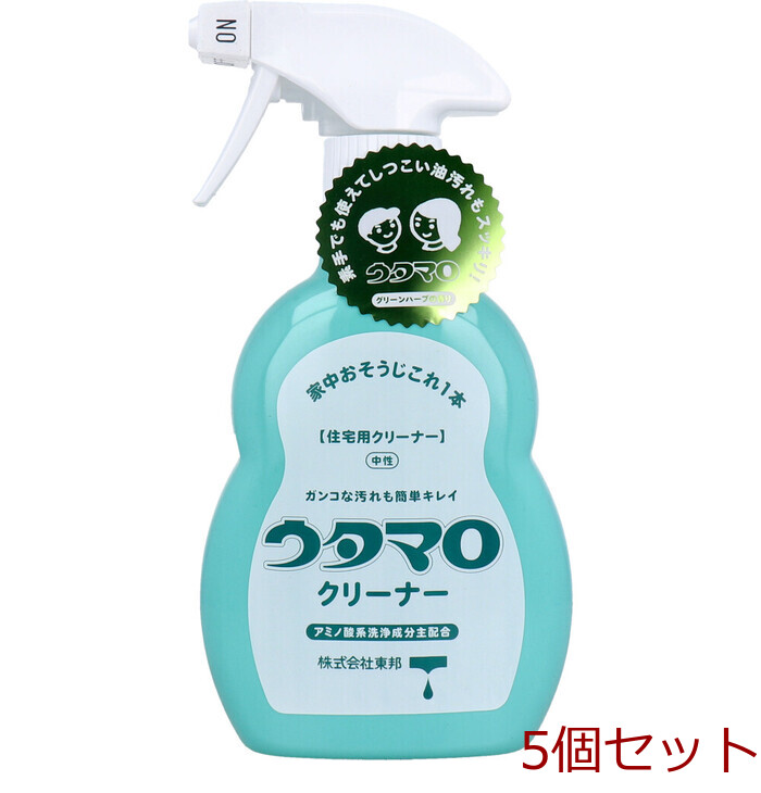 ウタマロ クリーナー 住宅用クリーナー 本体 400mL 5個セット-0