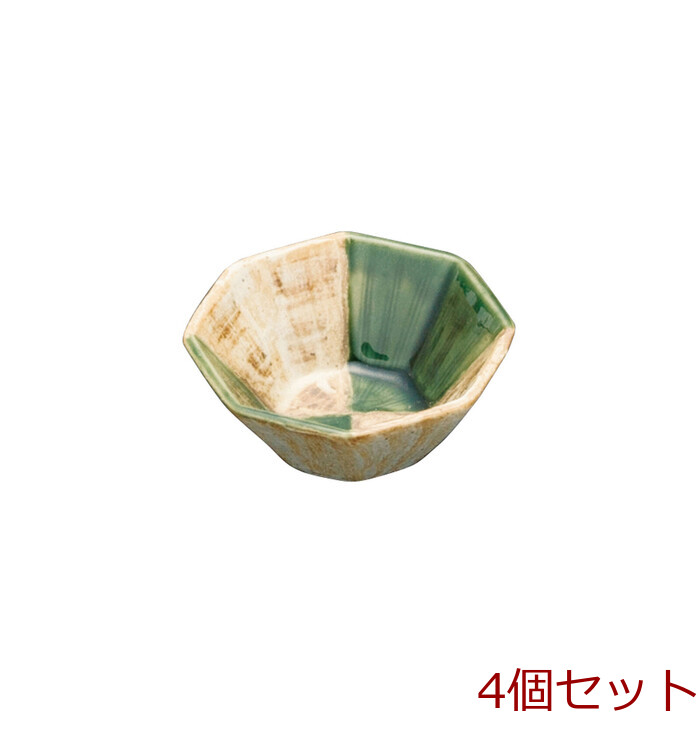 和食器 織部志野八角小付 日本製 美濃焼