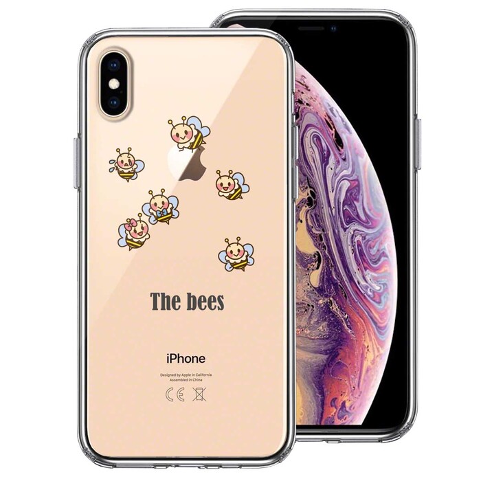 iPhoneX case iPhoneXS case The Bees Mitsuba chi bee pretty smartphone case hybrid -0