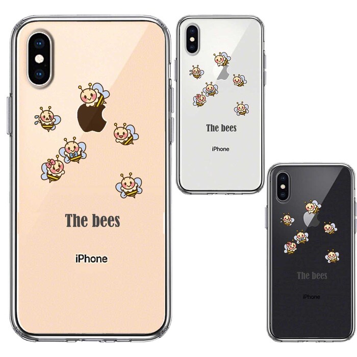 iPhoneX case iPhoneXS case The Bees Mitsuba chi bee pretty smartphone case hybrid -1